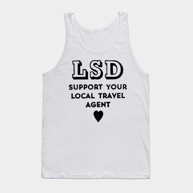 LSD Tank Top by TheCosmicTradingPost